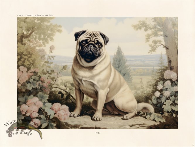 (image for) CFA Dog Pug 04