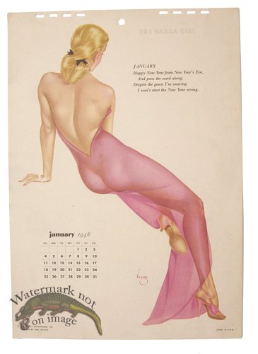 (image for) Varga 1948 January