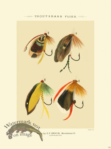 (image for) Favorite Flies 32 Bass Trout