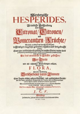 Volckamer Title Page