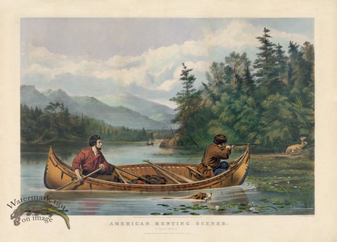 (image for) American Hunt Scene