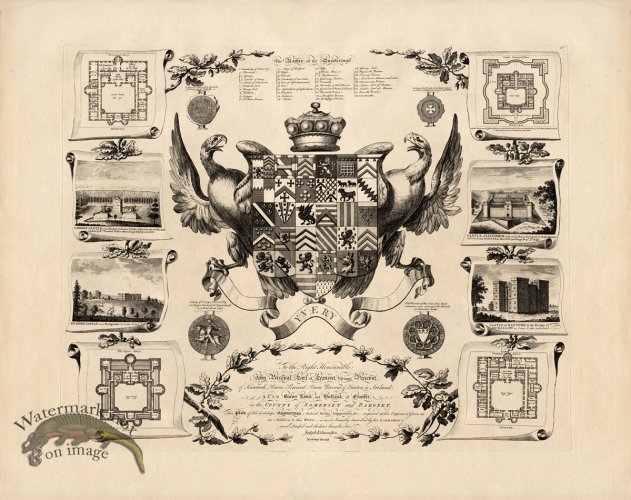 Baronagium Genealogicum Crest 481