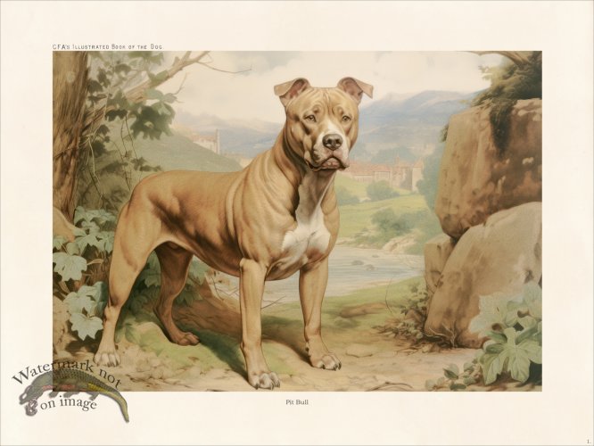 (image for) CFA Dog Pit Bull 01