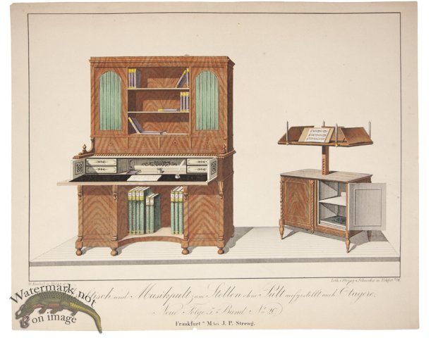 Desk with Hutch Music Desk