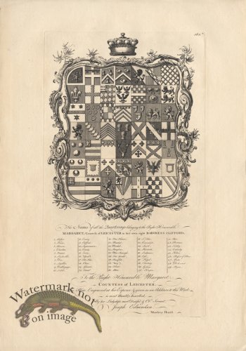 Baronagium Genealogicum Crest 363