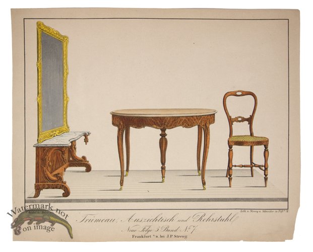 (image for) Table Chair Mirror