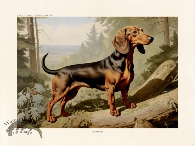 (image for) CFA Dog Dachshund 02