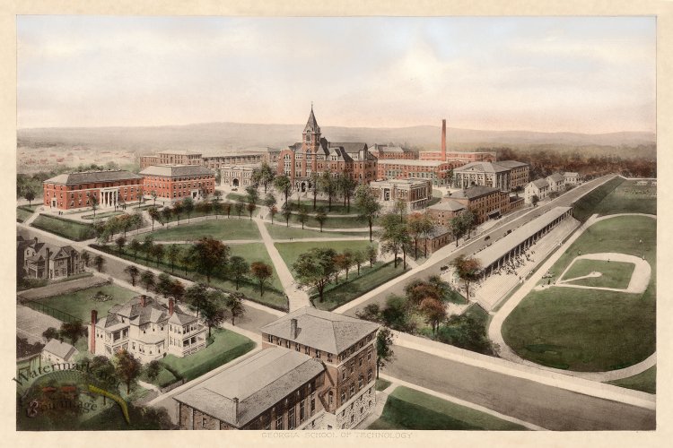 (image for) Georgia Tech Bird\'s Eye View