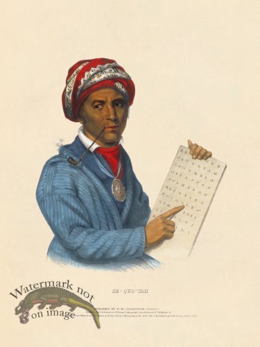 (image for) Se-quo-yah Cherokee