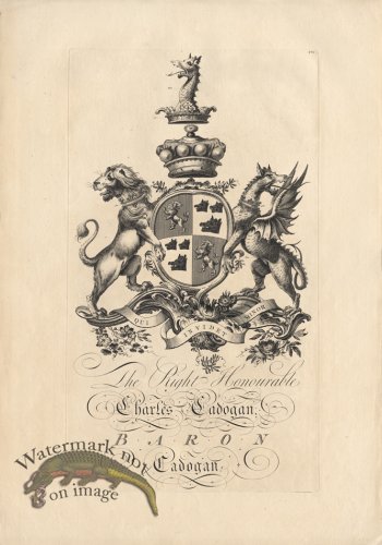 (image for) Baronagium Genealogicum Crest 421