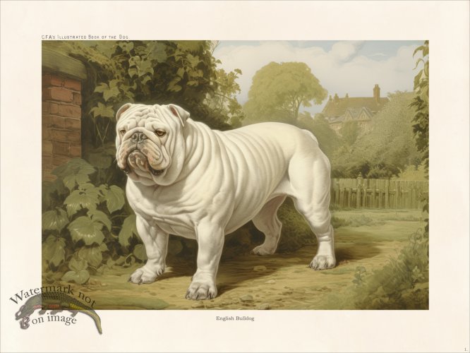(image for) CFA Dog English Bulldog 01