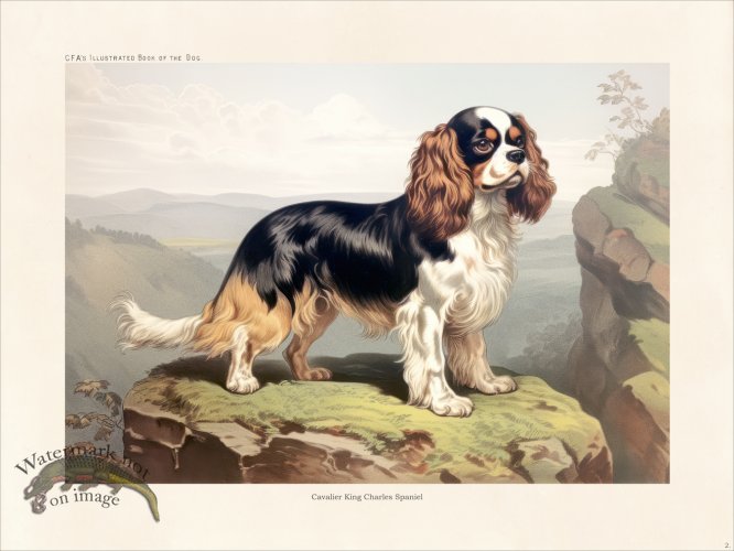 (image for) CFA Dog Cavalier King Charles Spaniel 02