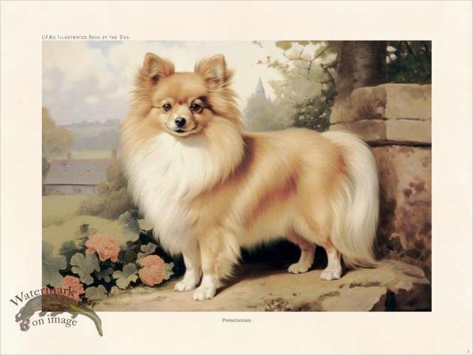 (image for) CFA Dog Pomeranian 01