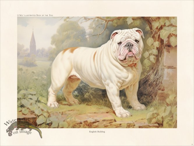(image for) CFA Dog English Bulldog 03
