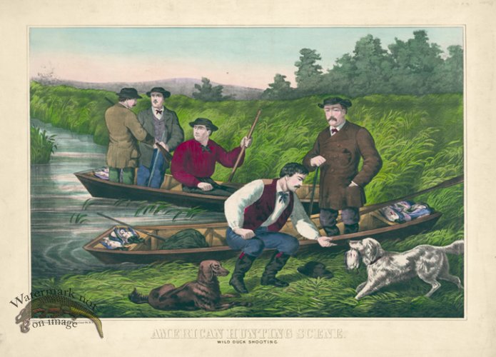 (image for) American Hunt Scene 2