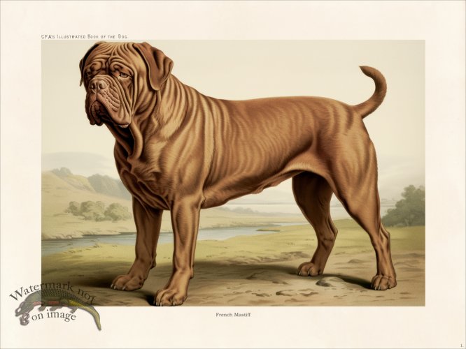 (image for) CFA Dog French Mastiff 01