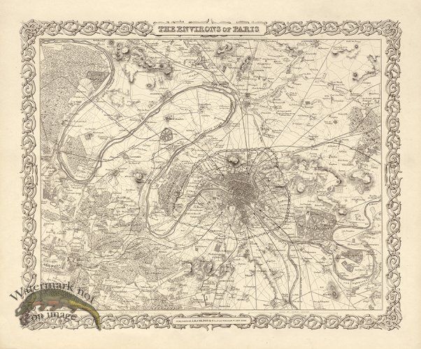 (image for) Map of Paris