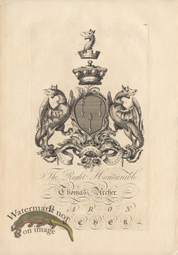 (image for) Baronagium Genealogicum Crest 445