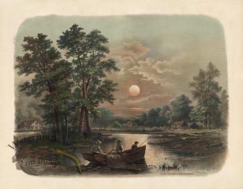 Fishing By Moonlight